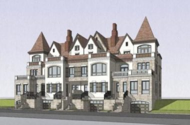 Sketchup别墅模型|联排别墅，古典风格-BIM建筑网