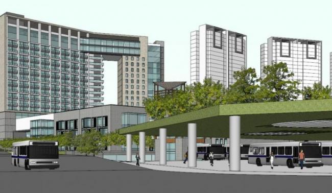 Sketchup别墅模型|大型商业住宅广场模型