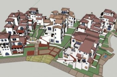 Sketchup别墅模型|别墅群，古典风格，西班牙风格-BIM建筑网