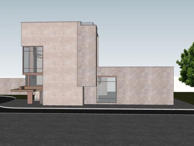 Sketchup别墅模型|独栋别墅，现代风格