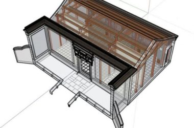 Sketchup别墅模型|南方穿斗式古建，中式风格-BIM建筑网