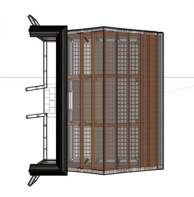 Sketchup别墅模型|南方穿斗式古建，中式风格