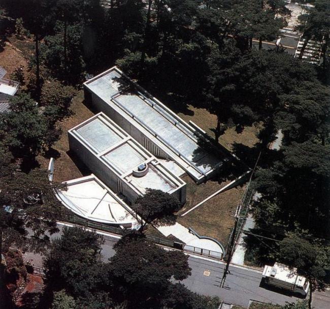 Sketchup别墅模型|小莜住宅，独栋别墅，现代风格，安藤忠雄