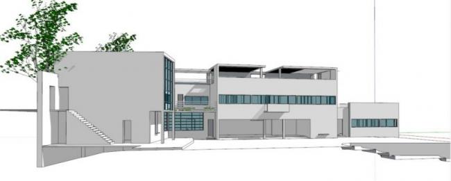 Sketchup别墅模型|独栋别墅，现代风格