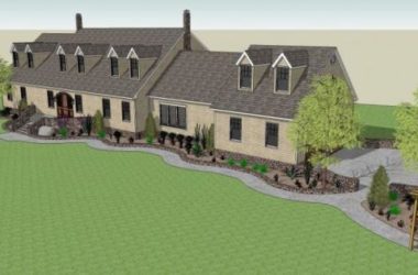 Sketchup别墅模型|别墅，现代风格-BIM建筑网