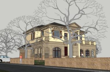 Sketchup别墅模型|独栋别墅，古典风格-BIM建筑网