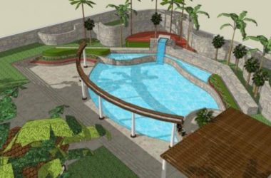 Sketchup别墅模型|独栋别墅，现代风格-BIM建筑网