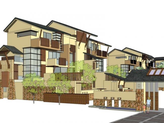 Sketchup别墅模型|独栋别墅，欧式风格