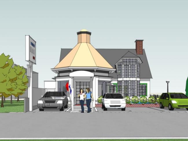 Sketchup别墅模型|独栋别墅，现代风格