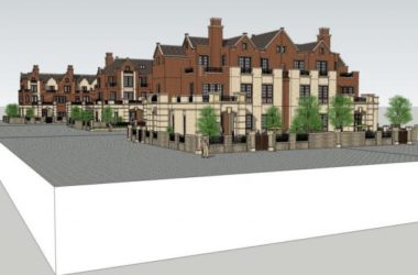 Sketchup别墅模型|联排别墅，欧式风格-BIM建筑网