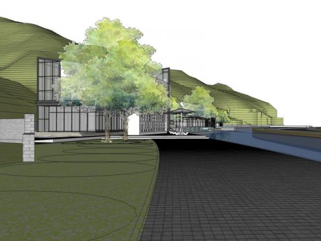 Sketchup别墅模型|别墅群，现代风格