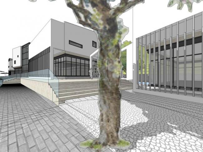 Sketchup别墅模型|别墅群，现代风格