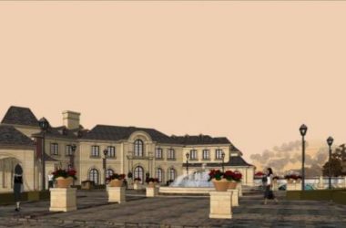 Sketchup别墅模型|独栋别墅群，现代风格-BIM建筑网