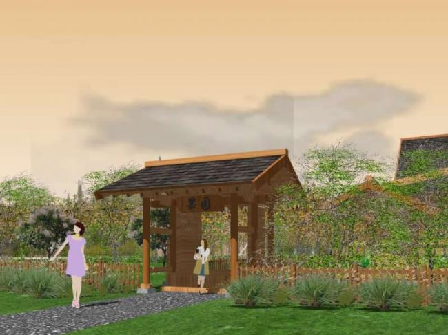 Sketchup别墅模型|独栋别墅，中式风格