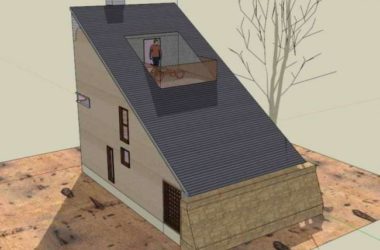 Sketchup别墅模型|多层别墅，独栋别墅，现代风格-BIM建筑网