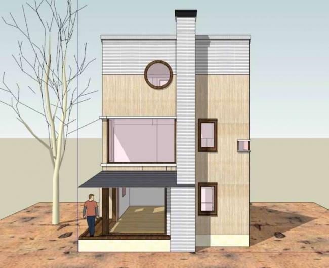 Sketchup别墅模型|多层别墅，独栋别墅，现代风格