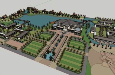 Sketchup别墅模型|独栋别墅，商业，古典风格-BIM建筑网