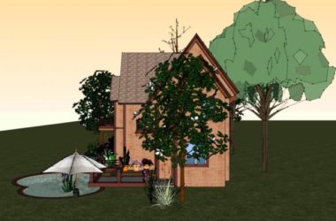 Sketchup别墅模型|独栋别墅，古典风格-BIM建筑网