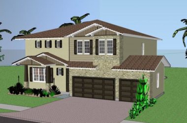 Sketchup别墅模型|独栋别墅，古典风格-BIM建筑网