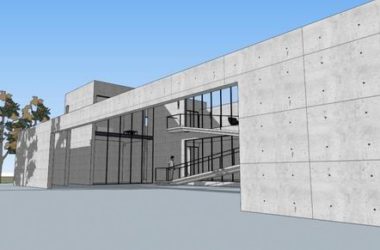 Sketchup别墅模型|安腾忠雄·芝加哥住宅，别墅，现代风格-BIM建筑网