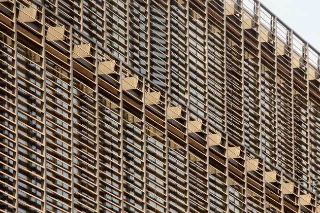 BIM建筑|金属合金与木材的碰撞，打造的亲热而具质感的办公贸易综合体