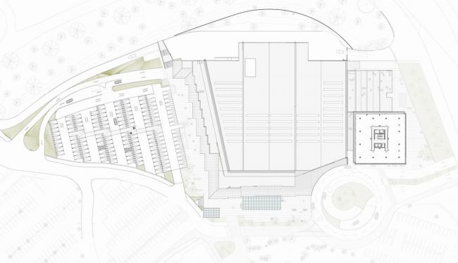 BIM建筑|金属合金与木材的碰撞，打造的亲热而具质感的办公贸易综合体