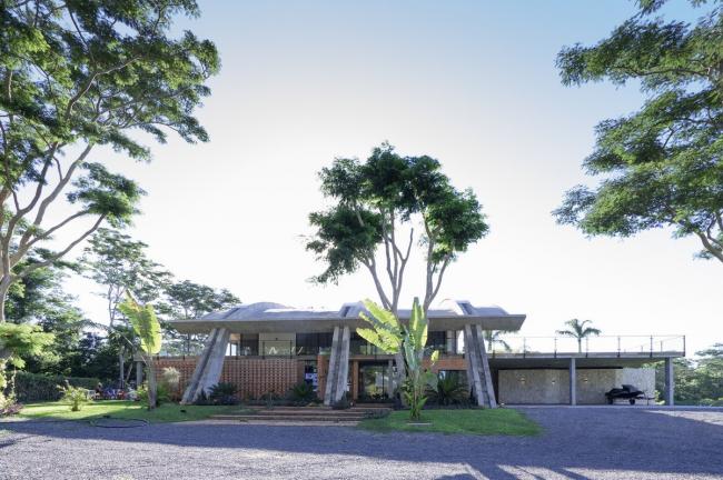 BIM建筑|如羽翼般轻轻睁开，护一方阴凉：年夜屋盖室第