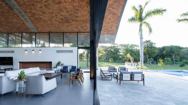 BIM建筑|如羽翼般轻轻睁开，护一方阴凉：年夜屋盖室第