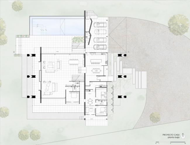 BIM建筑|如羽翼般轻轻睁开，护一方阴凉：年夜屋盖室第