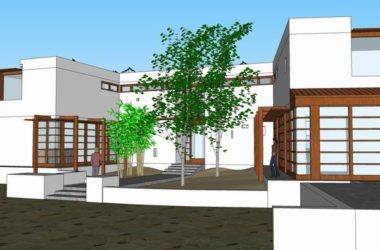 Sketchup别墅模型|独栋别墅，现代风格-BIM建筑网