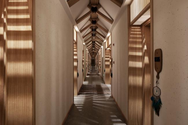 BIM建筑|游牧风治愈系：幔麓酒店·杨蜜斯的花圃 / 上海末贝建筑装潢设计有限公司