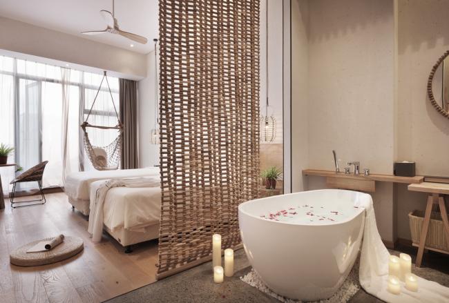 BIM建筑|游牧风治愈系：幔麓酒店·杨蜜斯的花圃 / 上海末贝建筑装潢设计有限公司