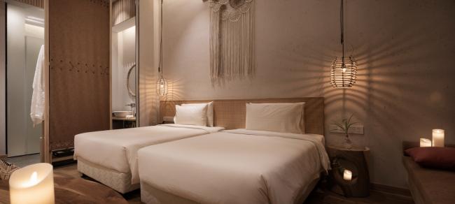 BIM建筑|游牧风治愈系：幔麓酒店·杨蜜斯的花圃 / 上海末贝建筑装潢设计有限公司