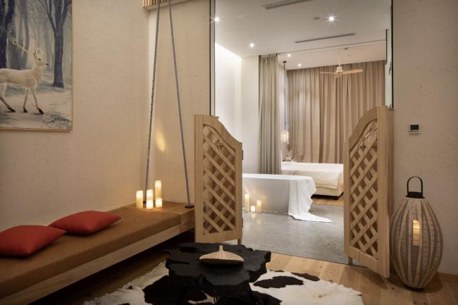 BIM建筑|游牧风治愈系：幔麓酒店·杨蜜斯的花圃 / 上海末贝建筑装潢设计有限公司