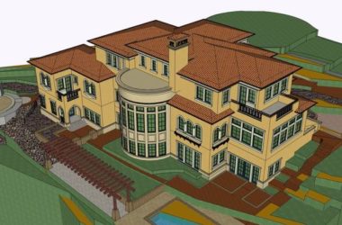 Sketchup别墅模型|独栋别墅，古典风格-BIM建筑网