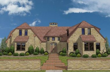 Sketchup别墅模型|独栋别墅，英式古典风格-BIM建筑网