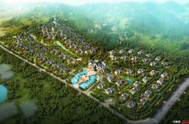 Sketchup别墅模型|别墅群，古典风格-BIM建筑网