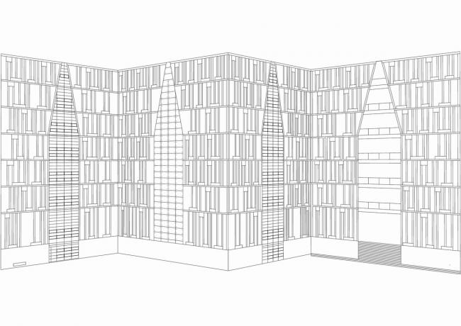 BIM建筑|垂直镂空，立体组成：达卡白色清真寺