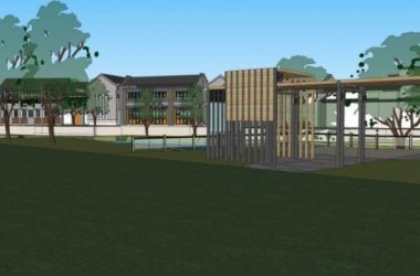 Sketchup景观模型|公园景观，商业建筑，城市小品， 水坝，中式风格-BIM建筑网