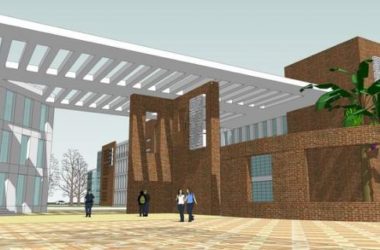 Sketchup学校模型|多层学校，教学楼，操场，教育建筑，现代风格-BIM建筑网