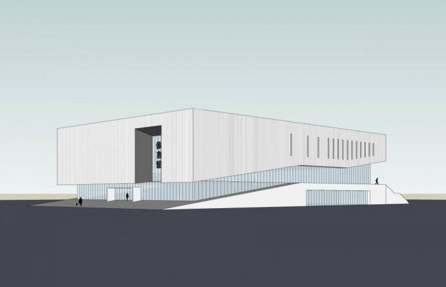 Sketchup体育馆模型|多层体育馆，体育观览，现代风格