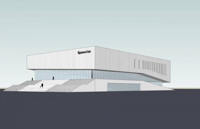 Sketchup体育馆模型|多层体育馆，体育观览，现代风格