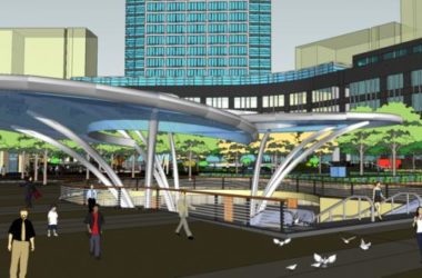 Sketchup综合体模型|商业综合体，广场，景观，高层住宅，公寓，办公，写字楼，购物中心-BIM建筑网