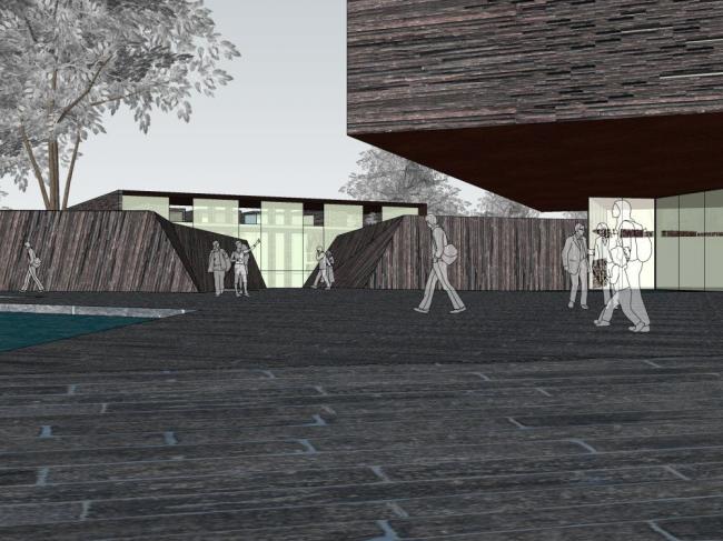 Sketchup文化模型|博物馆，文化建筑，现代风格