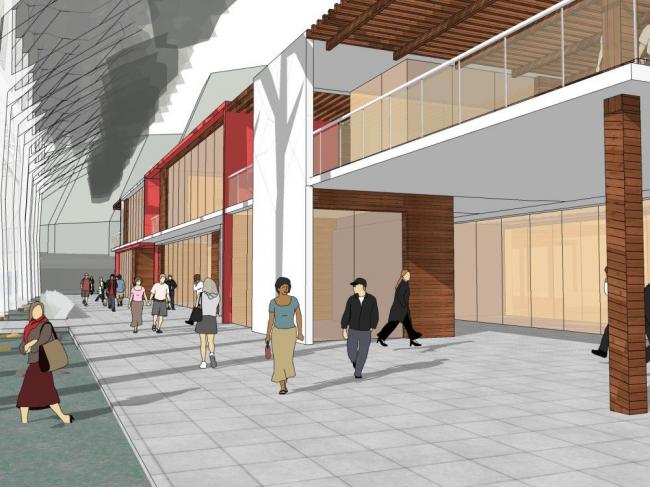 Sketchup商业模型|商业建筑，现代风格