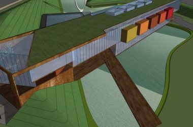 Sketchup商业模型|展示中心，现代风格，商业，娱乐休闲设施-BIM建筑网