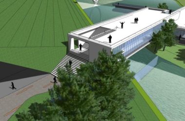 Sketchup文化模型|展示中心，展览馆，文化建筑，现代风格-BIM建筑网