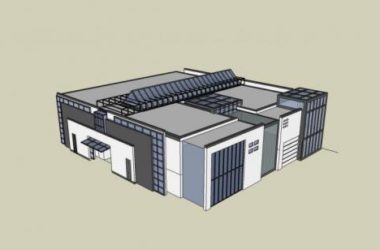 Sketchup文化模型|多层档案馆，图书馆，博物馆，新中式风格，文化建筑-BIM建筑网