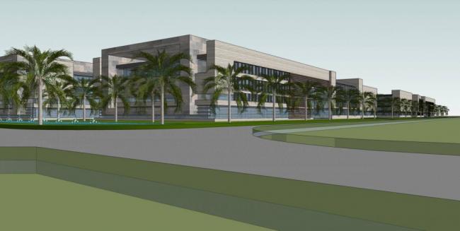 Sketchu工业厂房|多层厂房，现代风格，工业建筑