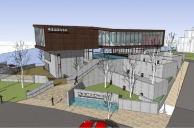 Sketchup商业模型|多层会所，商业建筑，现代风格-BIM建筑网